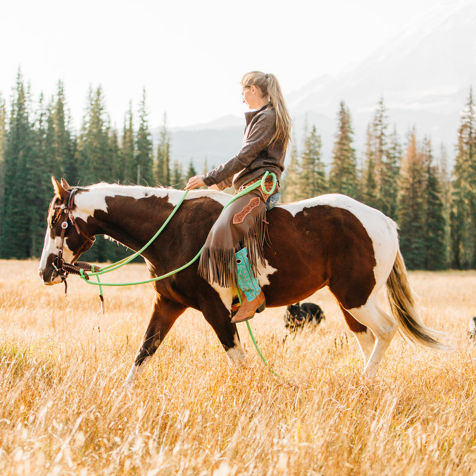 22 Ft Clinician Mecate Reins - 17 Colors!
