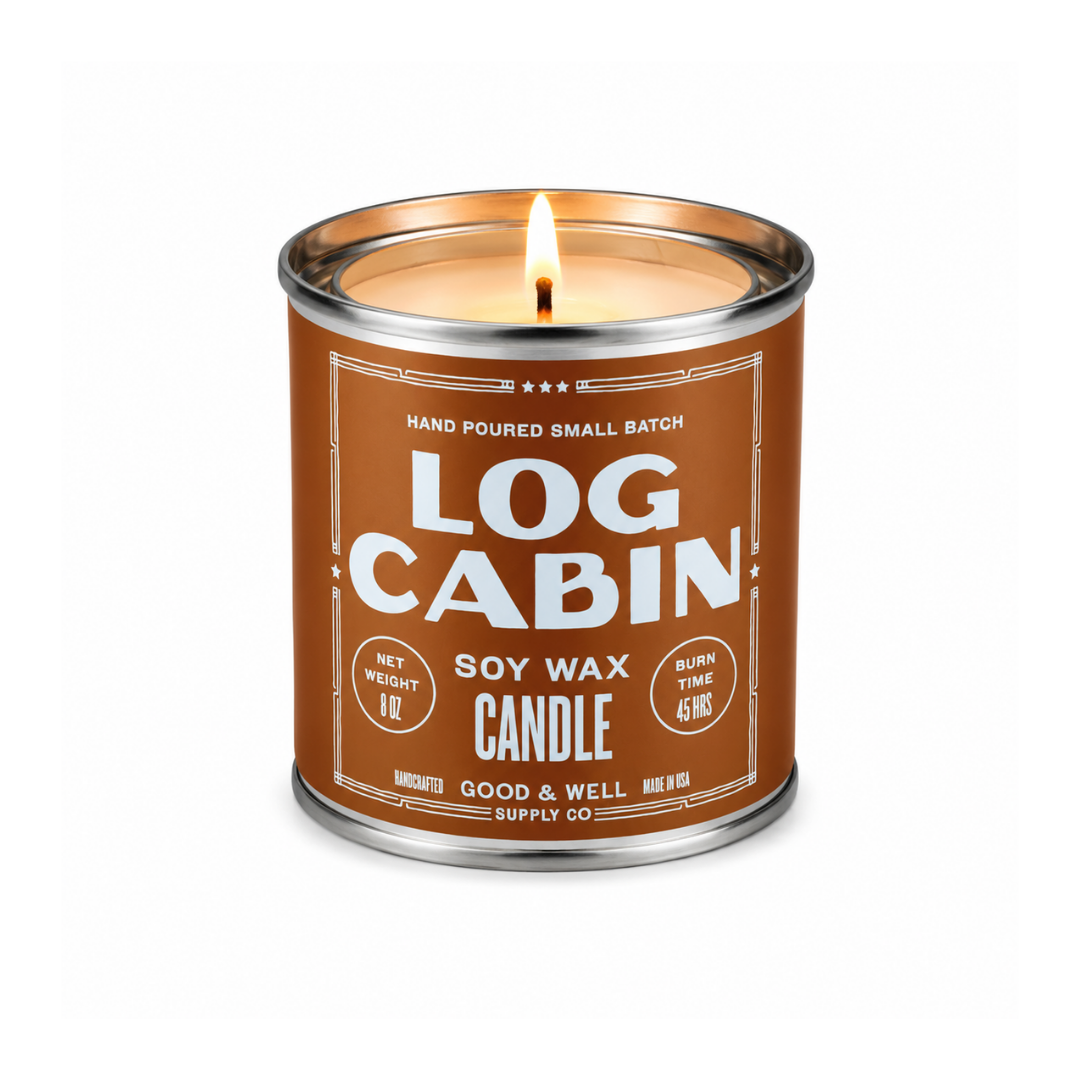 The Log Cabin Soy Candle