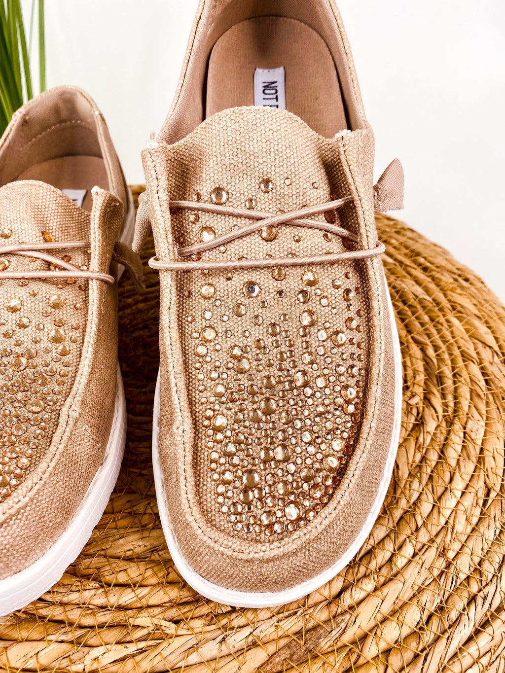 The Maco Water Drop in Rose Gold Rhinestone