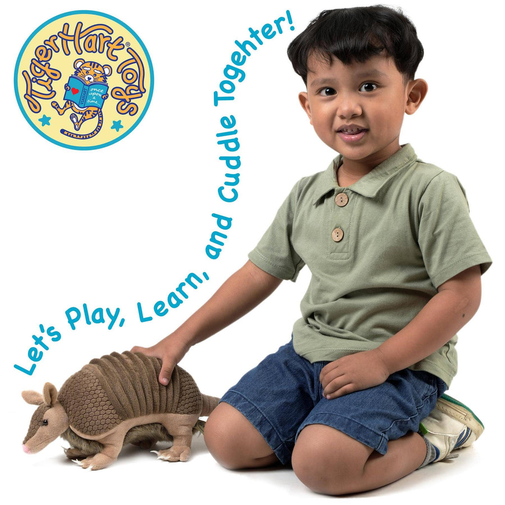 Mike the Texas Armadillo 10" Premium Plush — Western Critter