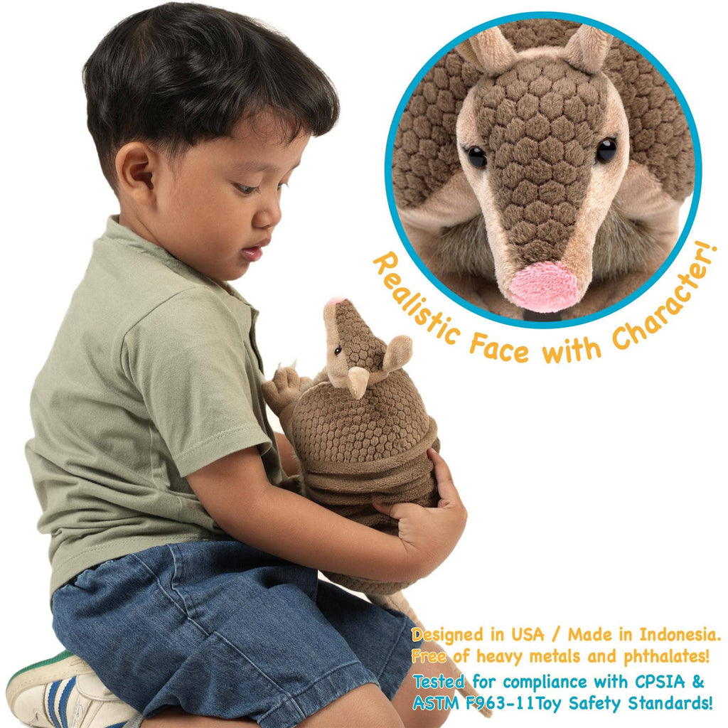 Mike the Texas Armadillo 10" Premium Plush — Western Critter