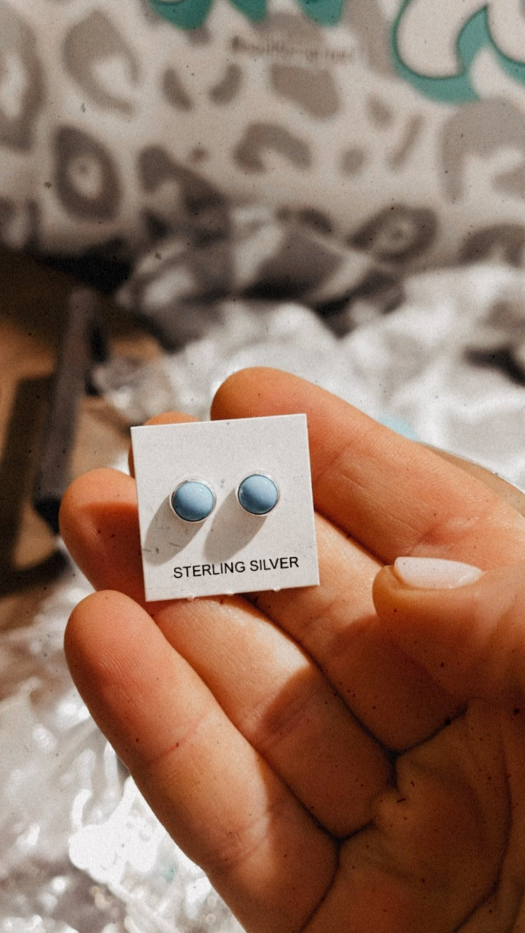 Mini Turquoise Studs - Three Sizes