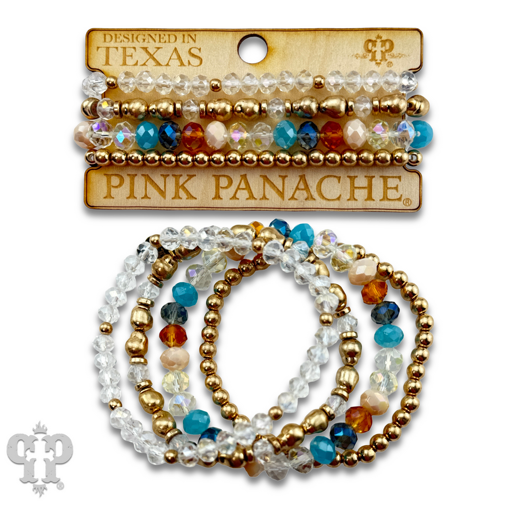 The Big Sky Multi-color Bracelet Stack