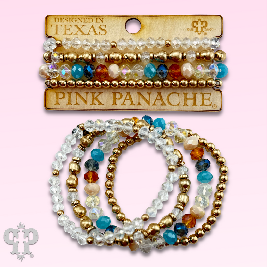 The Big Sky Multi-color Bracelet Stack