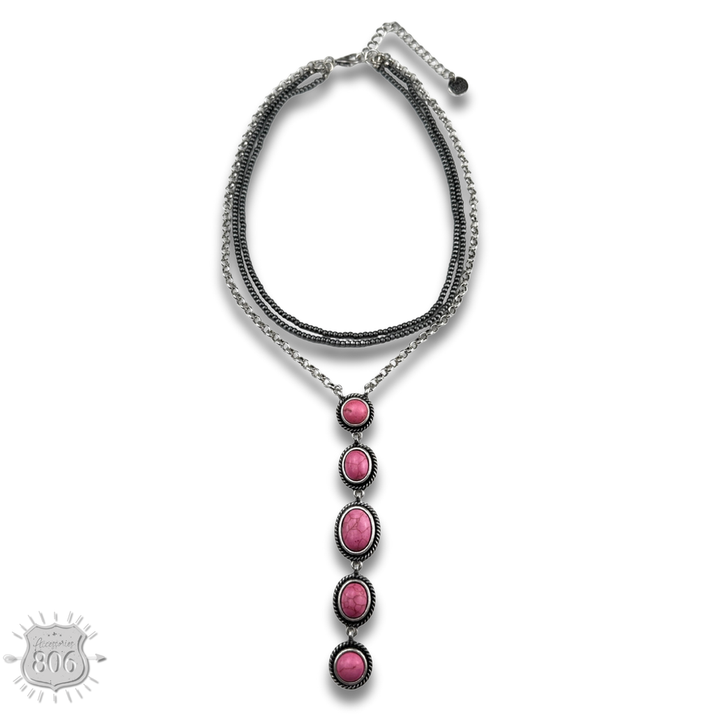 The Mercedes Drop Y Necklace - 2 Colors!