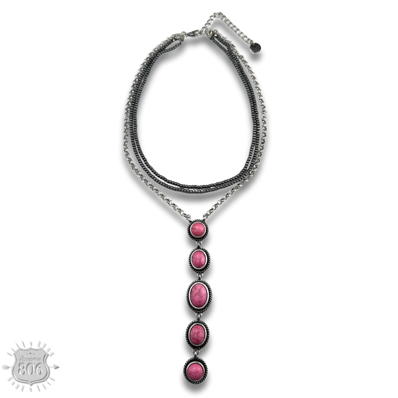 The Mercedes Drop Y Necklace - 2 Colors!