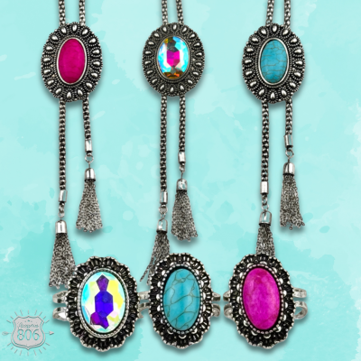 The Missoula Western Bolo Necklace - 3 Colors!