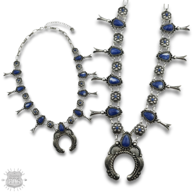 The Nadja Western Squash Blossom Necklace