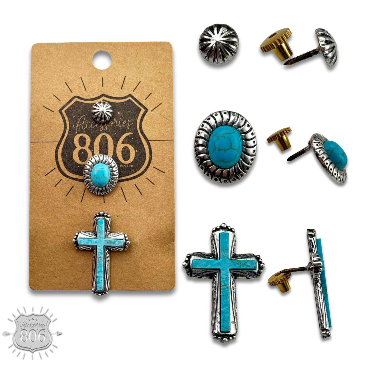 Up At The Cross Hat Pin Set