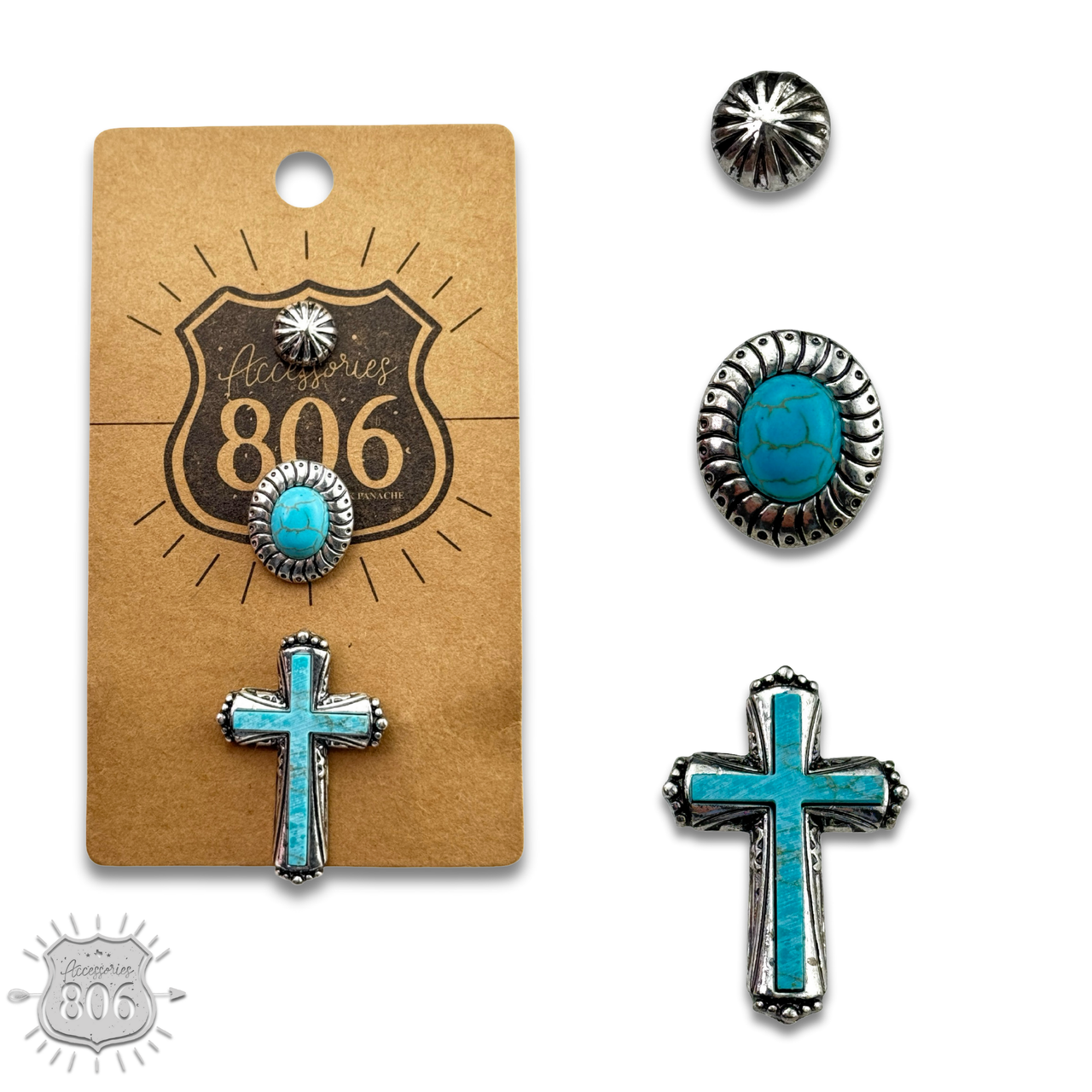 Up At The Cross Hat Pin Set