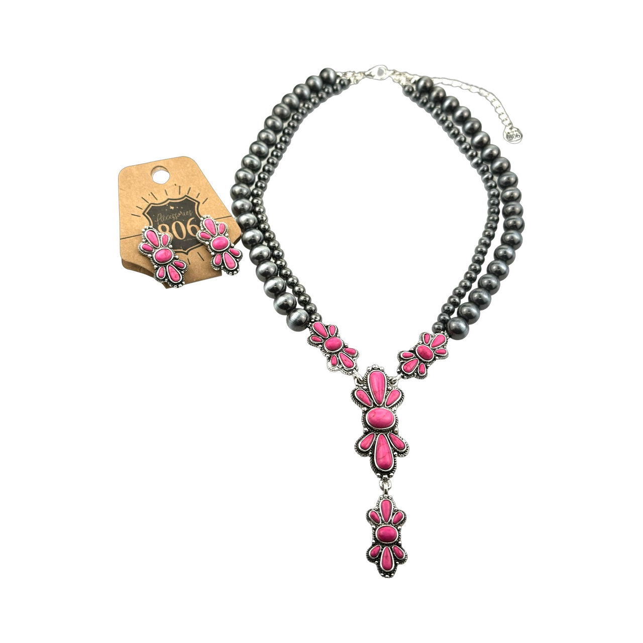 The Riverton Necklace Set - Choose Your Color!