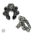 The Houston Checkered Naja Adjustable Ring - Pick Your Color!
