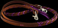 Rafter T Plaited Barrel Racing Reins - Pick Your Color!