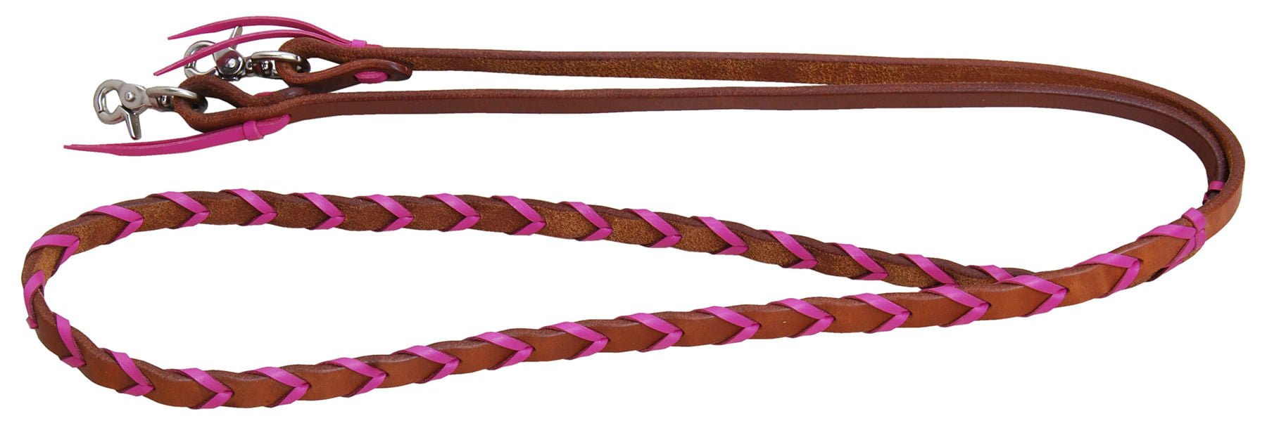 Rafter T Plaited Barrel Racing Reins - Pick Your Color!