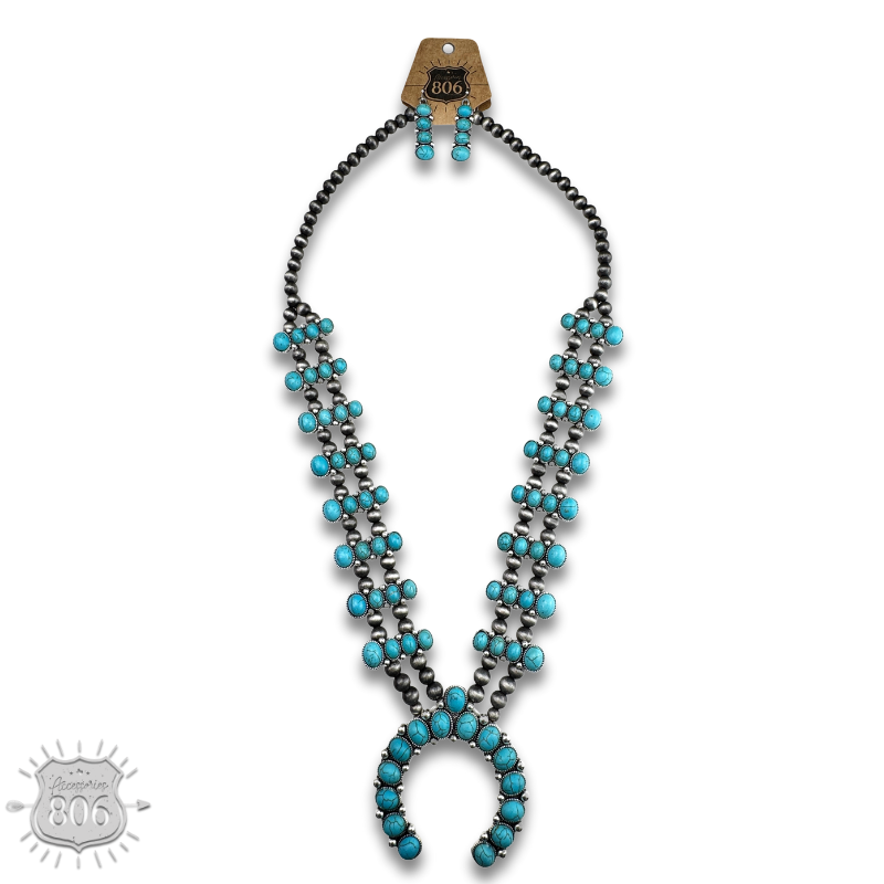 The Waco Squash Blossom Necklace Set
