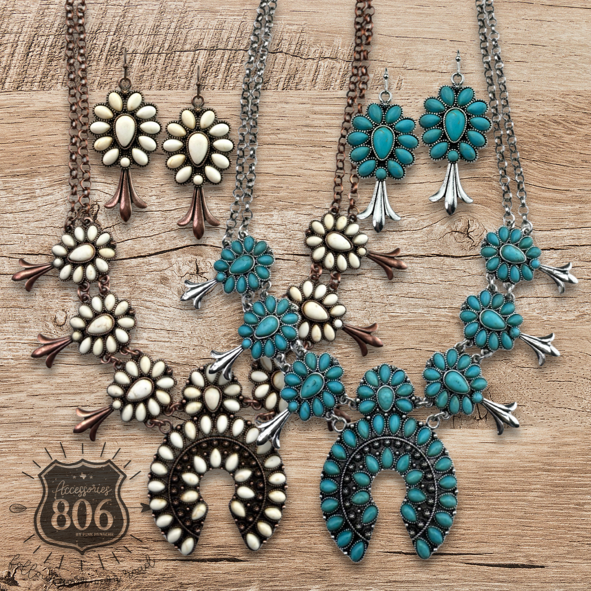 The Gillette Necklace Set - Choose Your Color!