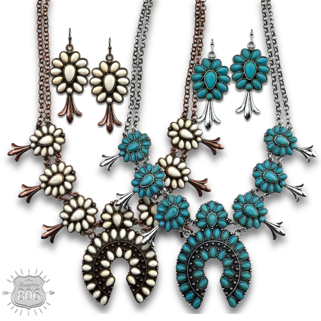 The Gillette Necklace Set - Choose Your Color!