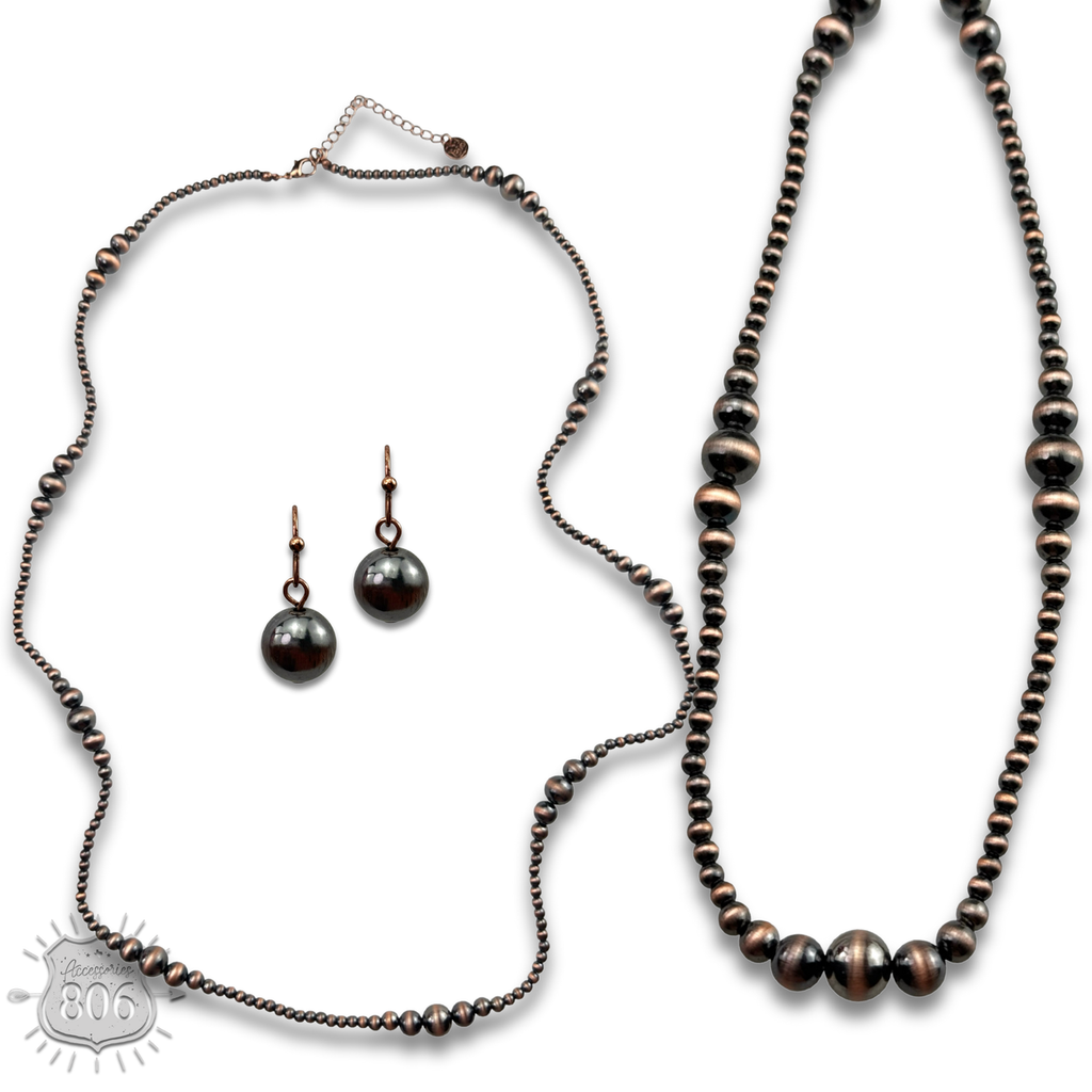 The Angelica Necklace Set - Choose Your Color!