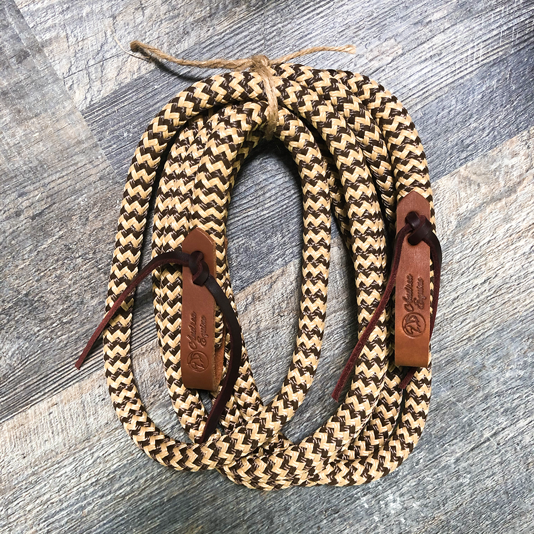 Andrea Equine 10 Ft Clinician Sport Water Loop Reins