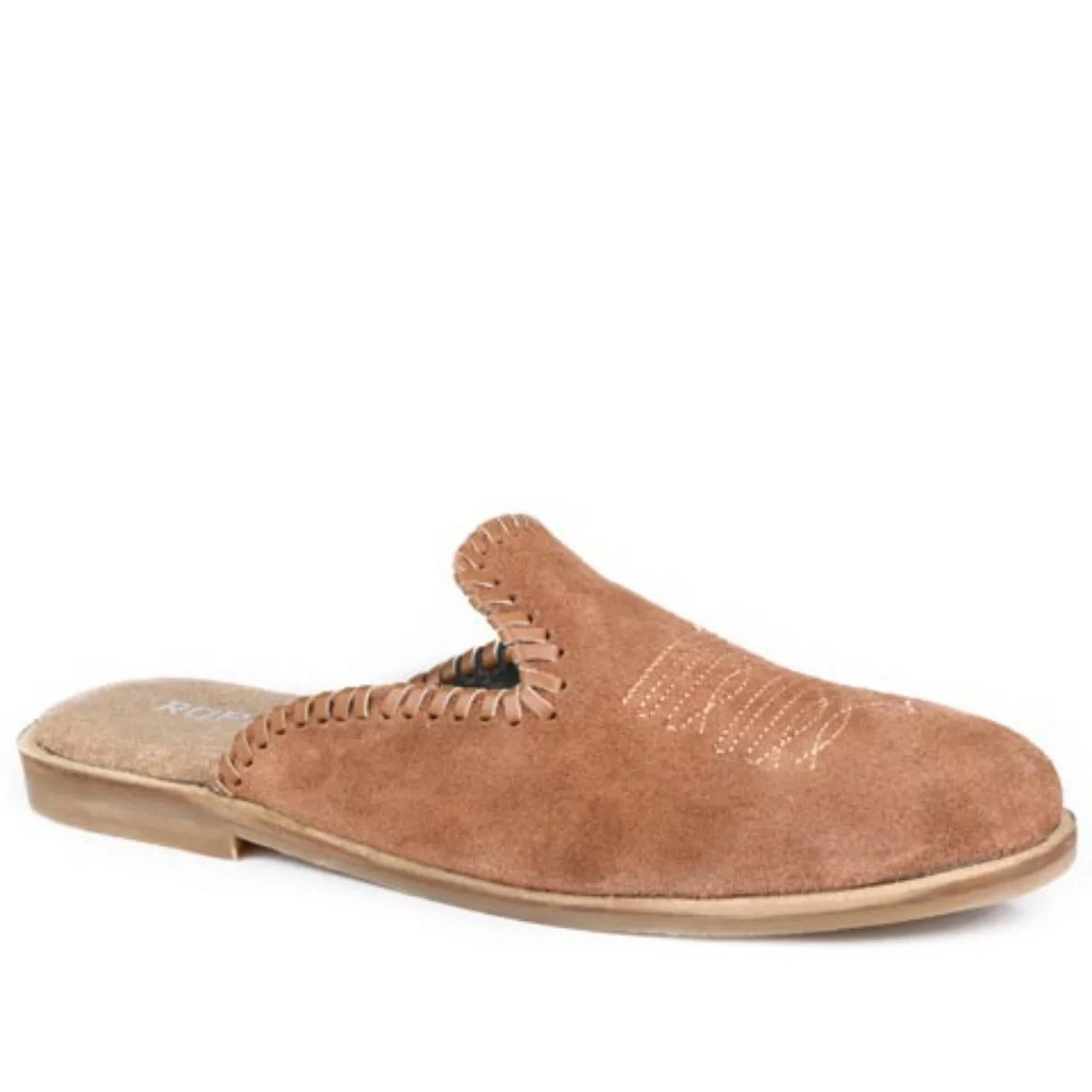 Roper Hampton (Brown) - Women's Suede Mule