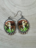 The Mama Cow Calf Fashion Earrings